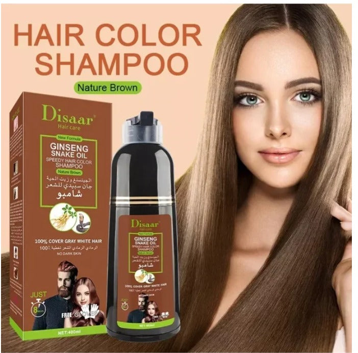 SHAMPOO CUBRE CANAS UNISEX DISAAR 400ML