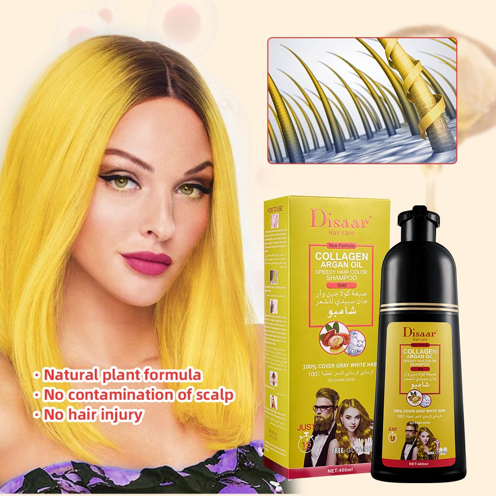SHAMPOO CUBRE CANAS UNISEX DISAAR 400ML