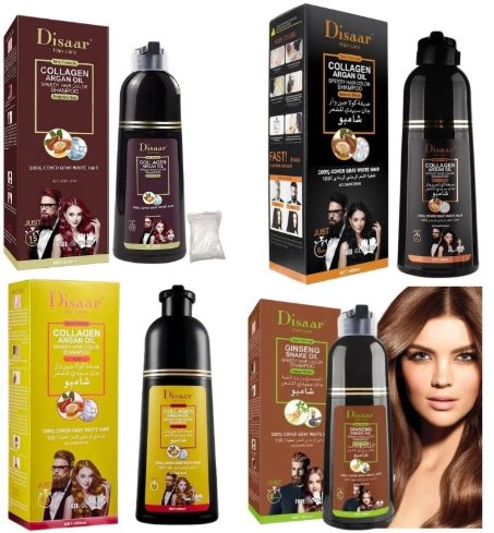SHAMPOO CUBRE CANAS UNISEX DISAAR 400ML